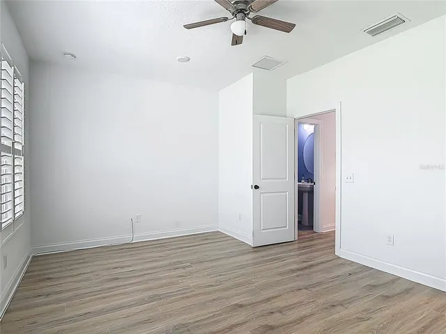 wooden floor in an empty room