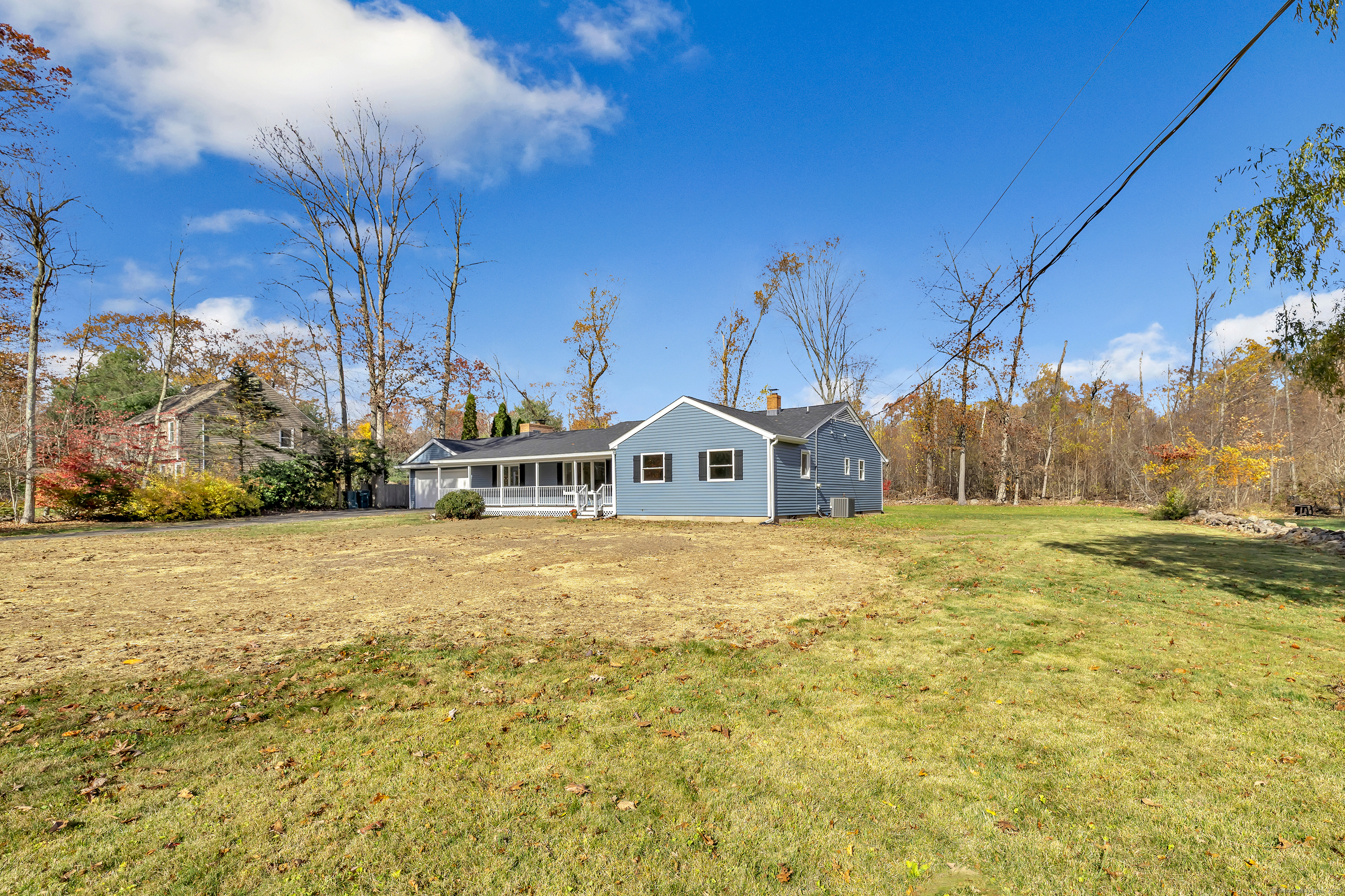 159 Tom Swamp Road Hamden, CT 06518 - Photo 36 of 38 a house view with swimming pool in front of it