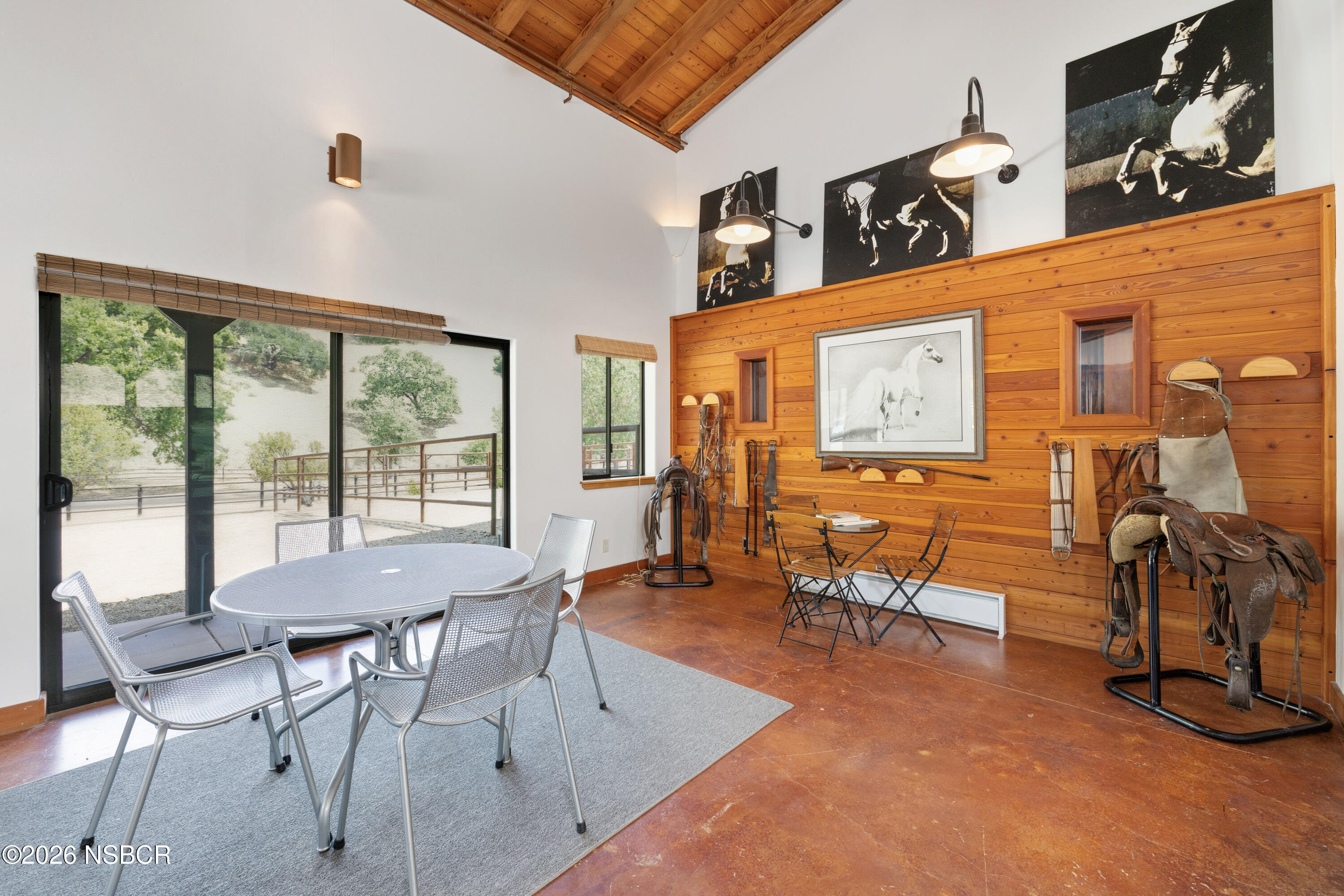 3631 Woodstock Road Santa Ynez, CA 93460 - Photo 38 of 61 Horse Barn Interior