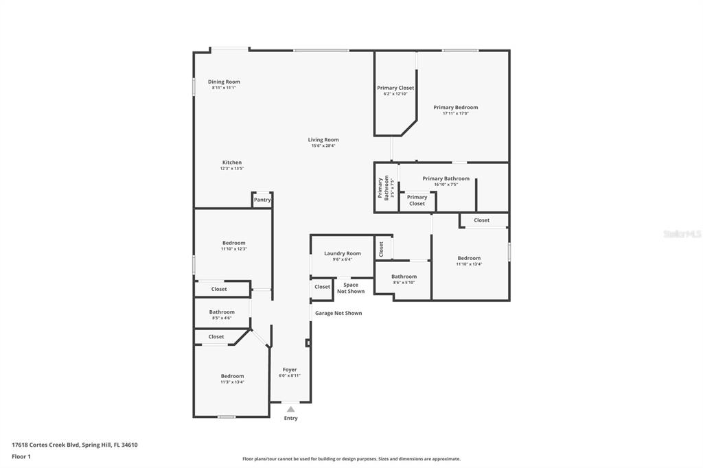 17618 Cortes Creek Boulevard Spring Hill, FL 34610 - Photo 39 of 40 a picture of a bathroom with a shower
