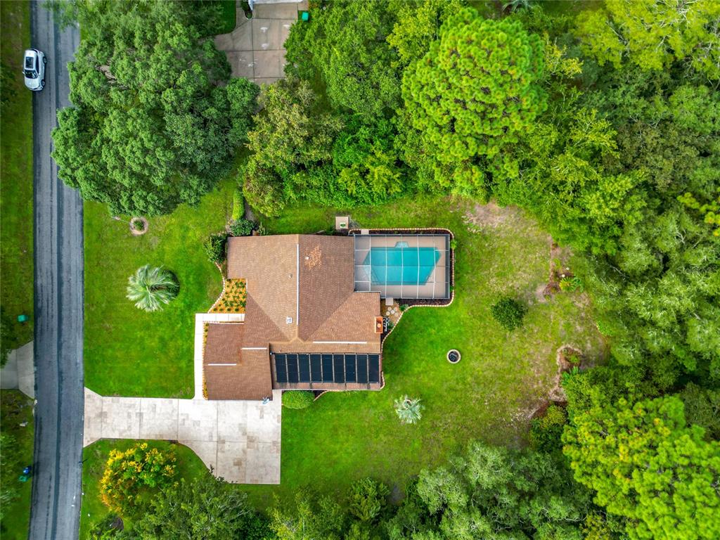 4353 North Indianhead Road Hernando, FL 34442 - Photo 62 of 65 an aerial view of a house