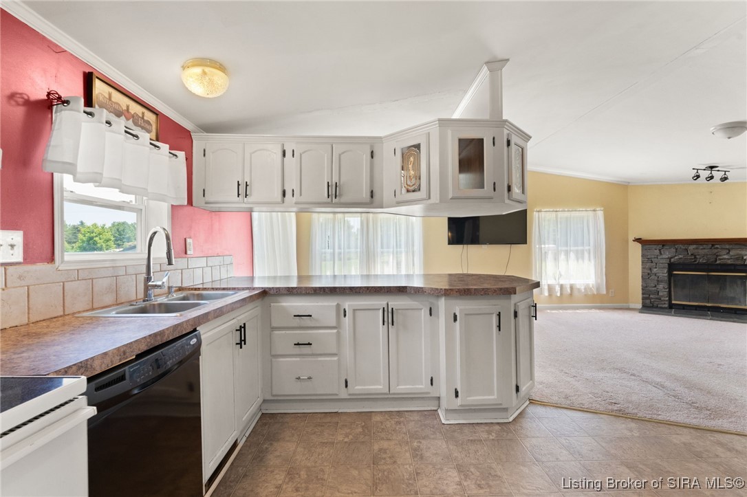 24905 Boyer Road New Washington, IN 47162 - Photo 24 of 50 Open-concept kitchen flows seamlessly into spaciou