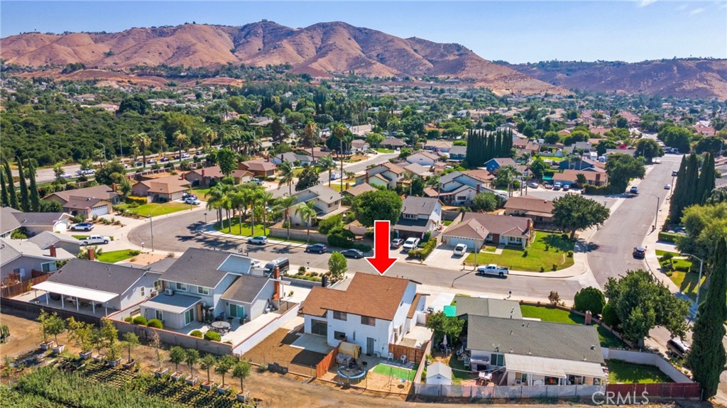 2767 Attenborough Place Riverside, CA 92503 - Photo 38 of 39 an aerial view of a houses and an outdoor space