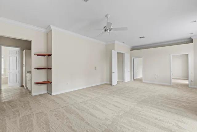 an aerial view of lake residential houses with outdoor space