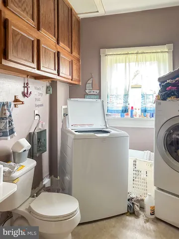 a view of storage and utility room