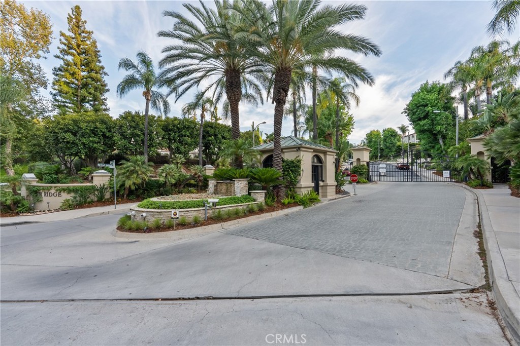 23477 Park Colombo Calabasas, CA 91302 - Photo 54 of 54 a view of a house with a yard and palm trees