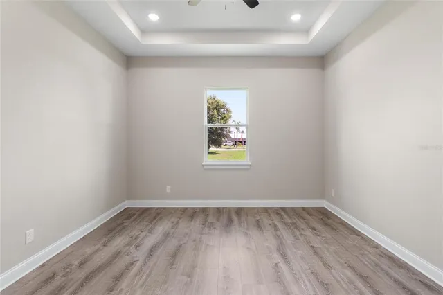 wooden floor in a empty room