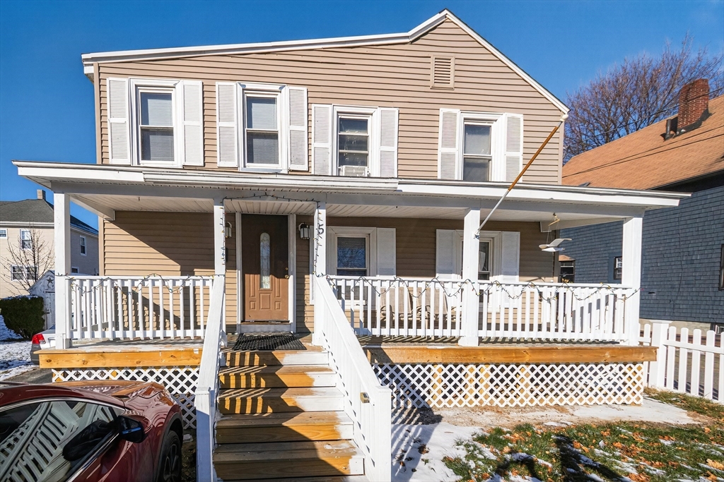 5 South Webster Street Haverhill, MA 01835 - Photo 2 of 15 a view of a house with a wooden deck