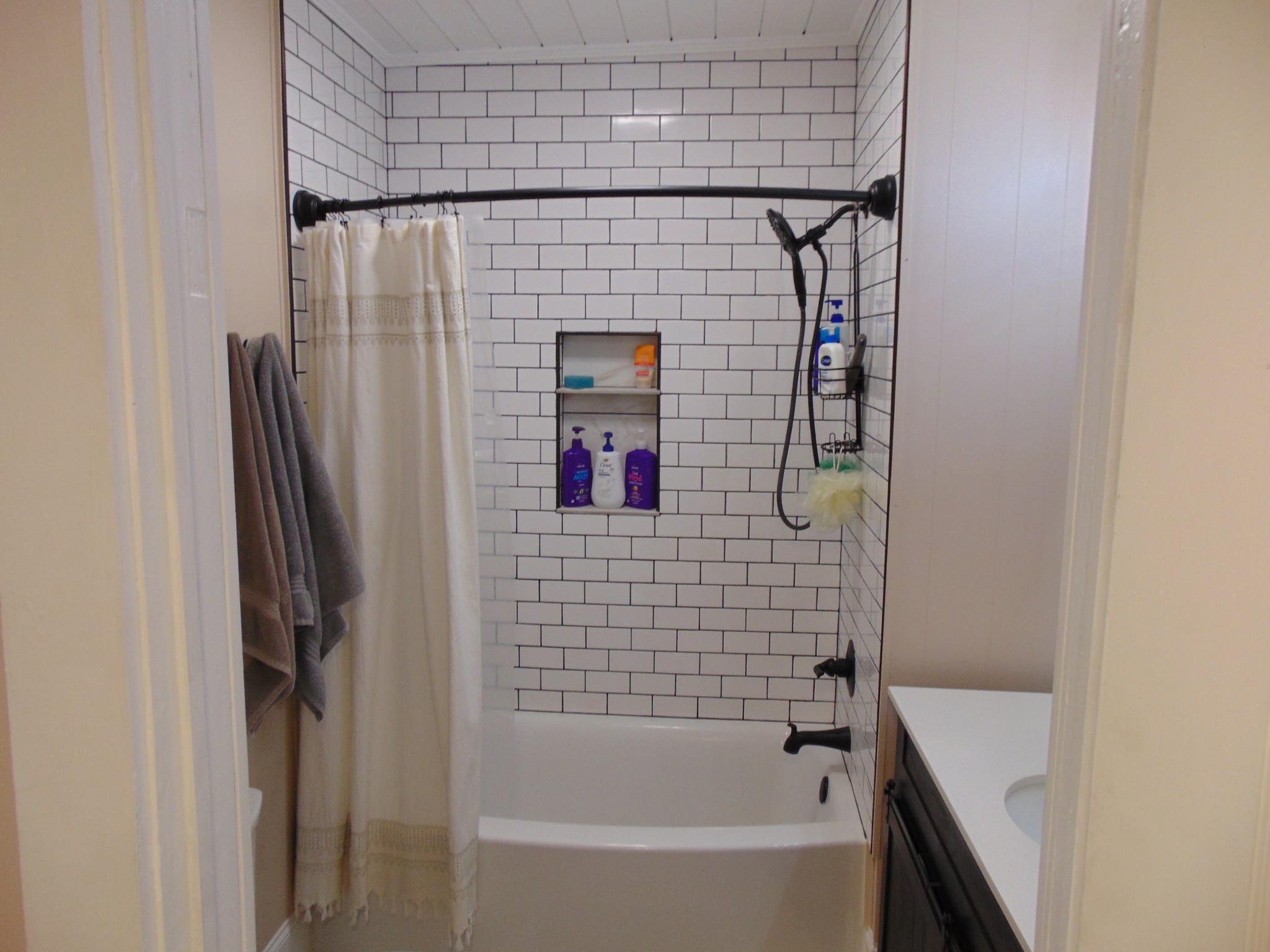 3547 Coffey Branch Road Cornersville, TN 37047 - Photo 19 of 57 a bathroom with a shower and a bathtub