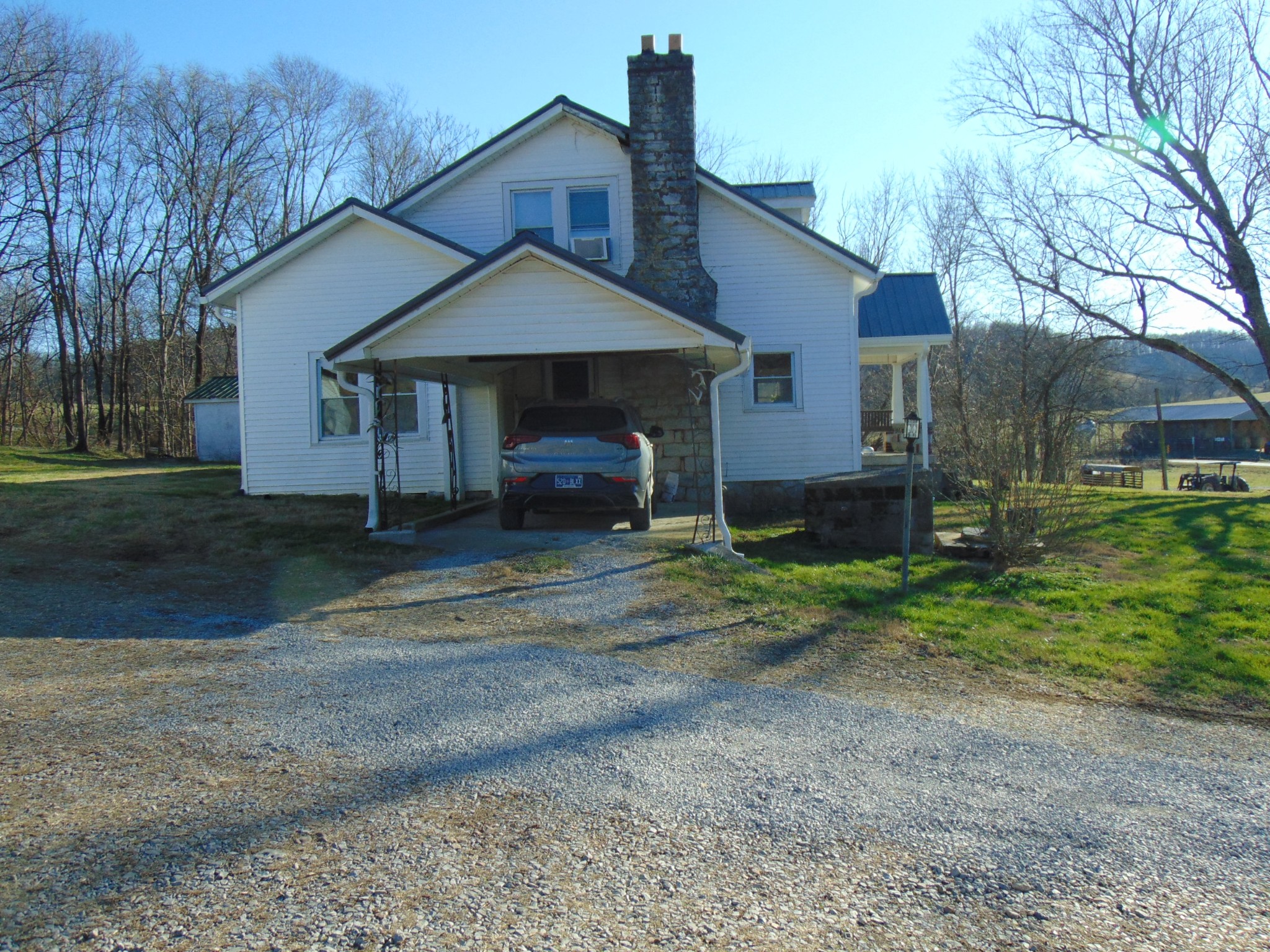 3547 Coffey Branch Road Cornersville, TN 37047 - Photo 31 of 57 a view of a house with a yard