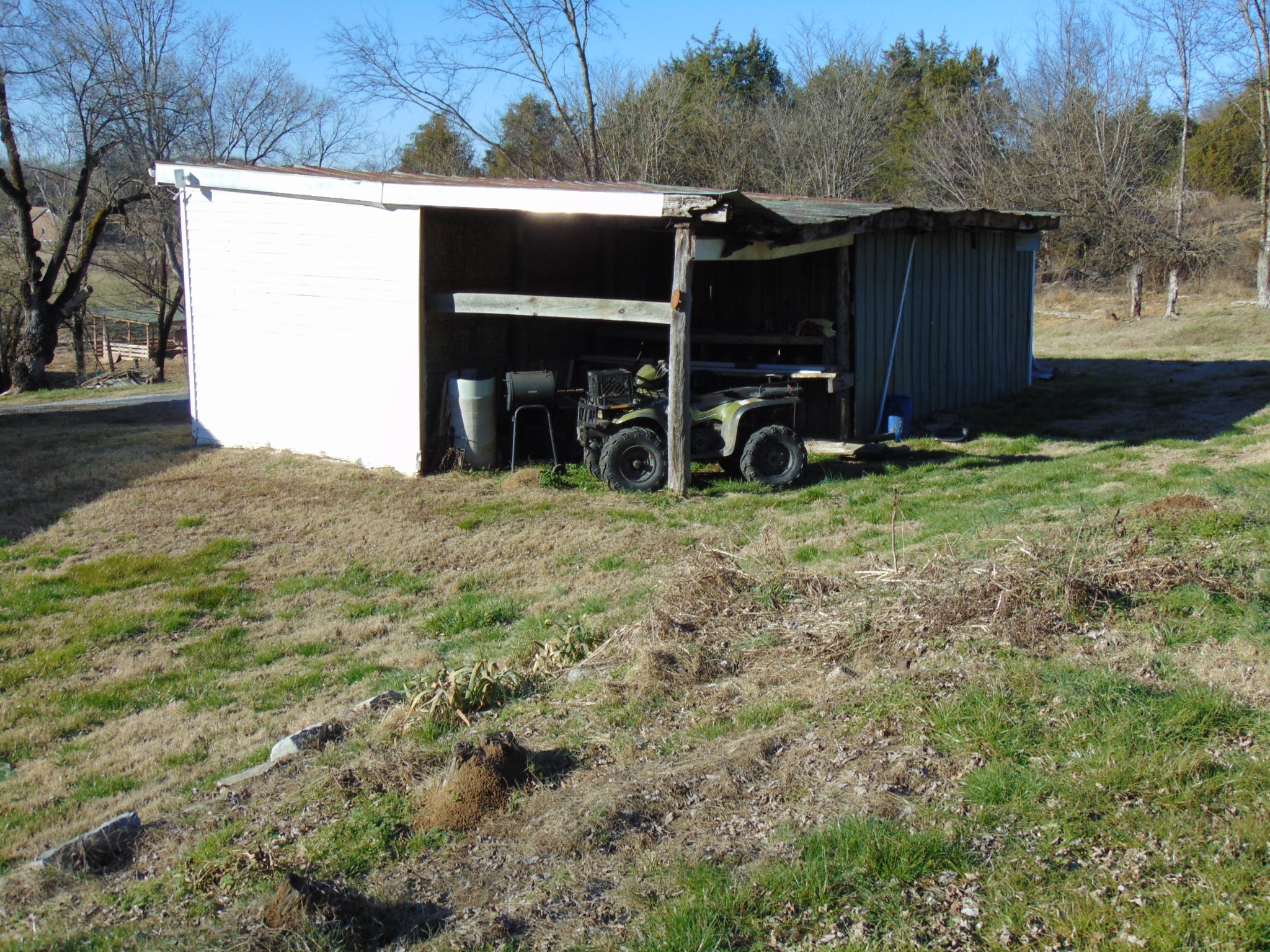 3547 Coffey Branch Road Cornersville, TN 37047 - Photo 38 of 57 a view of a barn in the back yard
