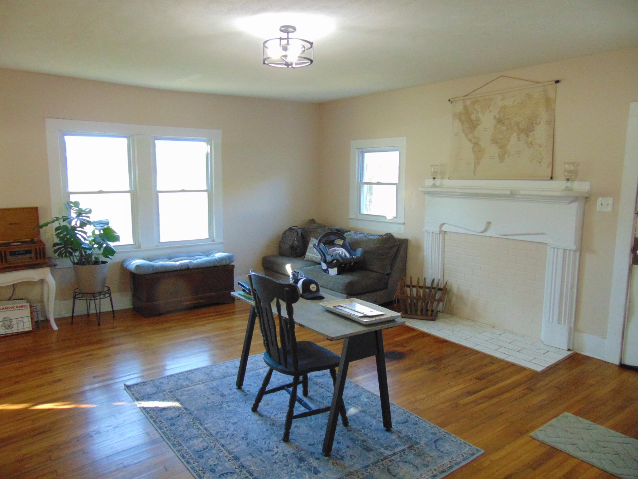 3547 Coffey Branch Road Cornersville, TN 37047 - Photo 6 of 57 a living room with furniture a window and wooden floor
