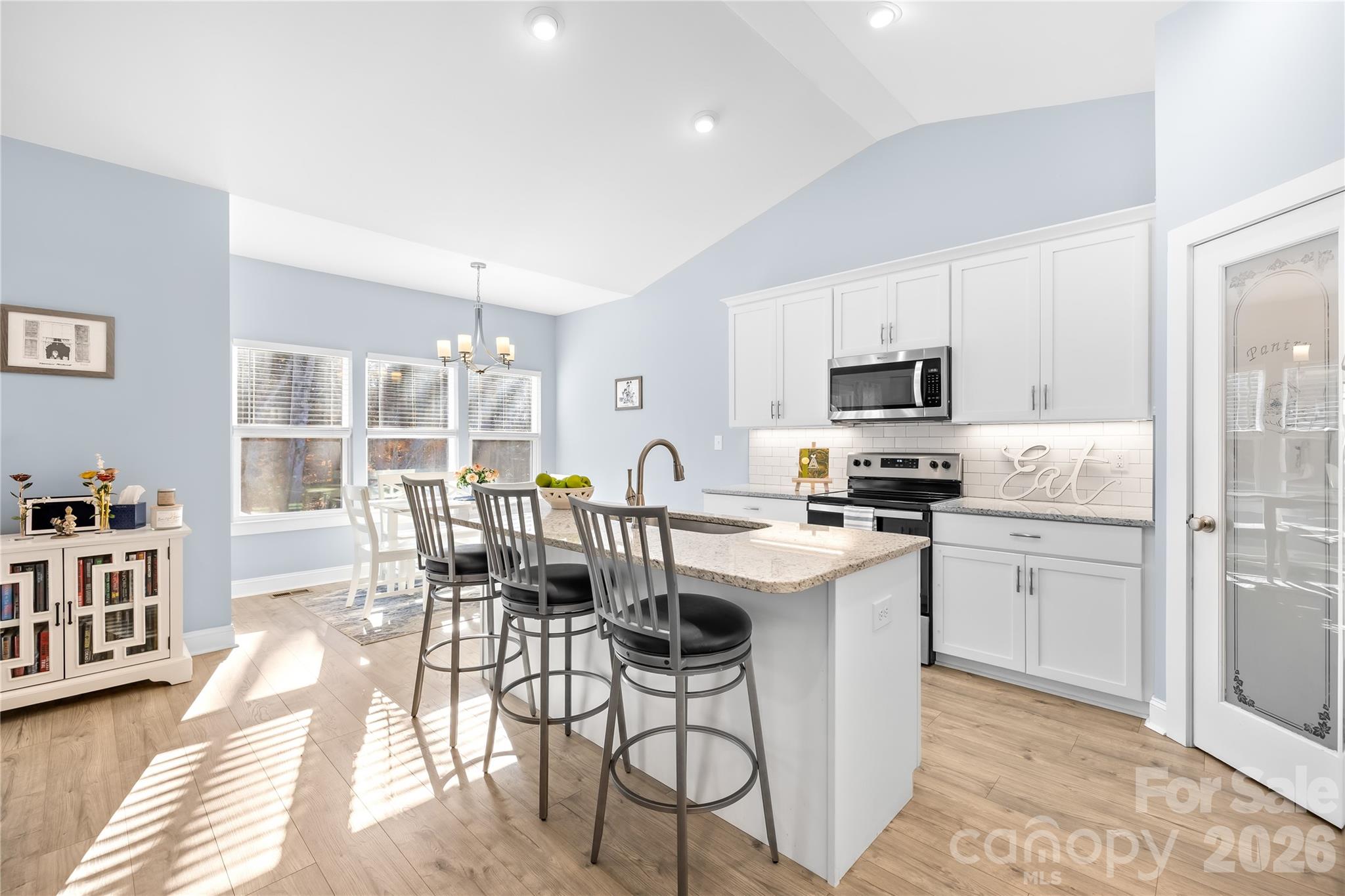 1600 Barefoot Road Catawba, NC 28609 - Photo 12 of 34 a kitchen with white cabinets and appliances