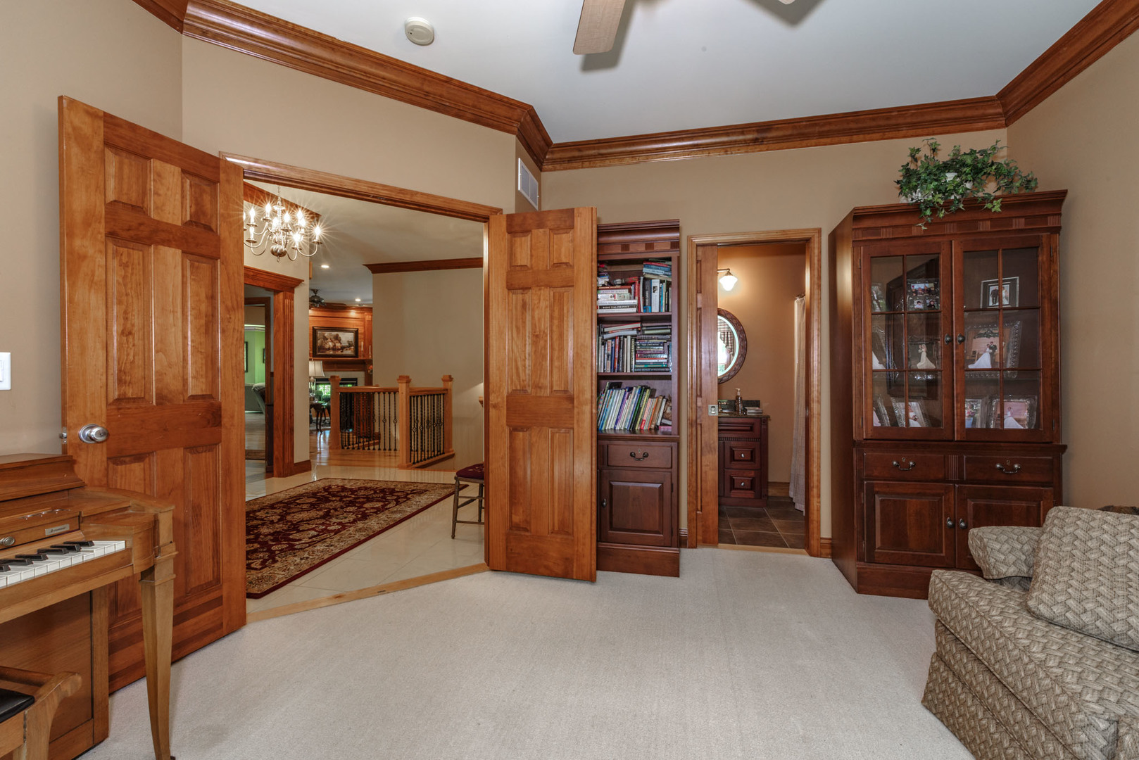 21221 Hidden Valley Loop Lexington, IL 61753 - Photo 14 of 44 a view of a livingroom with furniture and closet