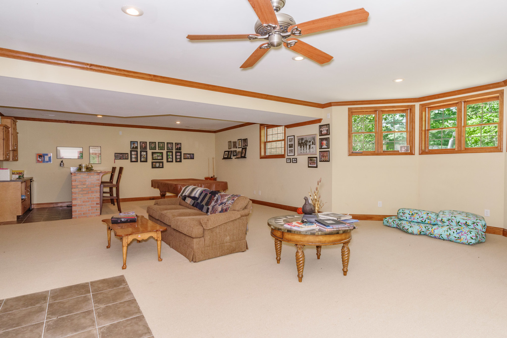 21221 Hidden Valley Loop Lexington, IL 61753 - Photo 35 of 44 a living room with furniture and a large window