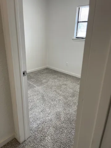 a view of a room with shelf