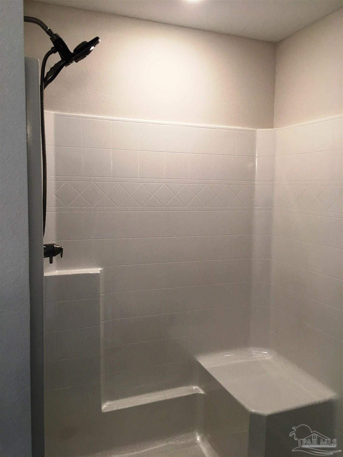 5436 South A Jones Road Milton, FL 32583 - Photo 27 of 34 Master bath has a separate fiberglass shower.