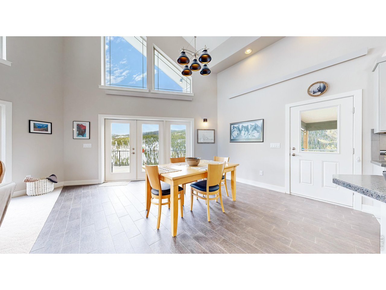 296 Elkridge Road Red Feather Lakes, CO 80545 - Photo 7 of 47 Dining area with access to deck