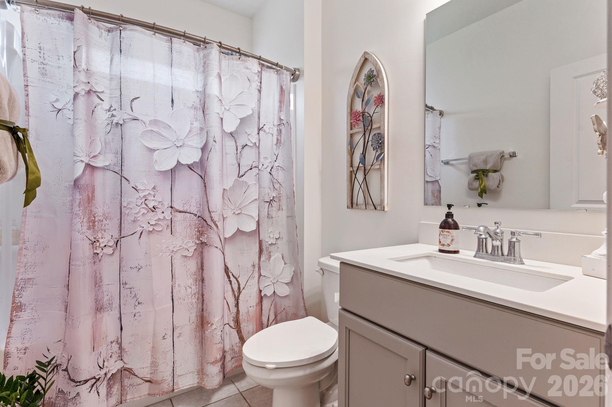 9786 Verdun Court Fort Mill, SC 29707 - Photo 14 of 41 a bathroom with a toilet sink and mirror