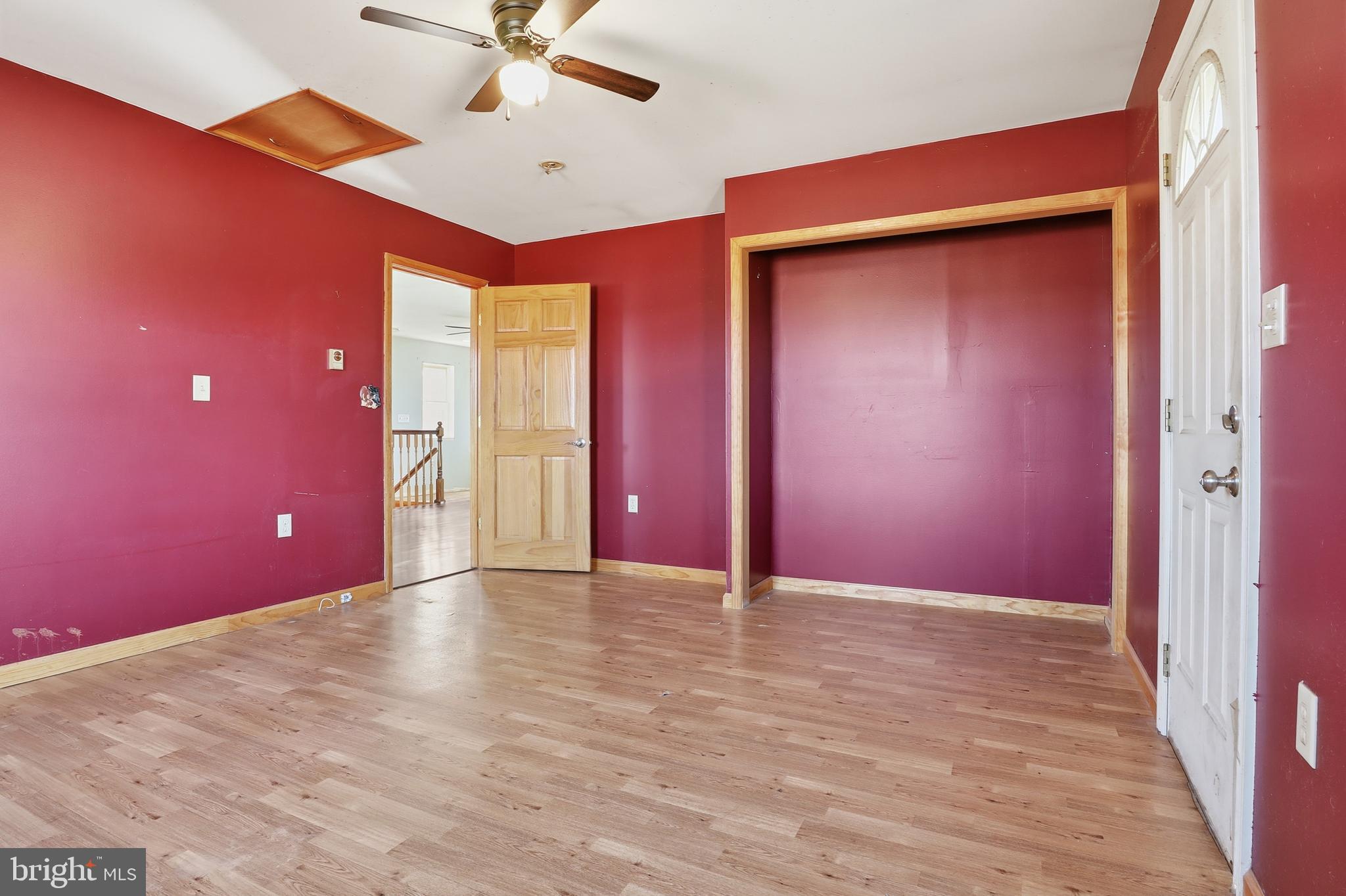 1330 Goodyear Road Gardners, PA 17324 - Photo 52 of 72 a view of an empty room with a ceiling fan and window