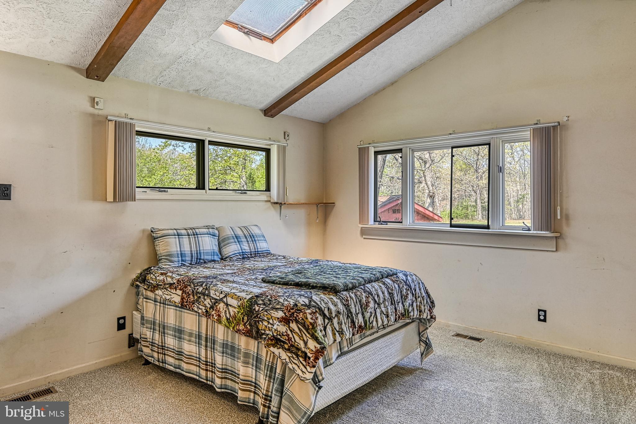 517 Doctors Road Louisa, VA 23093 - Photo 32 of 83 a bedroom with a bed lamp and window