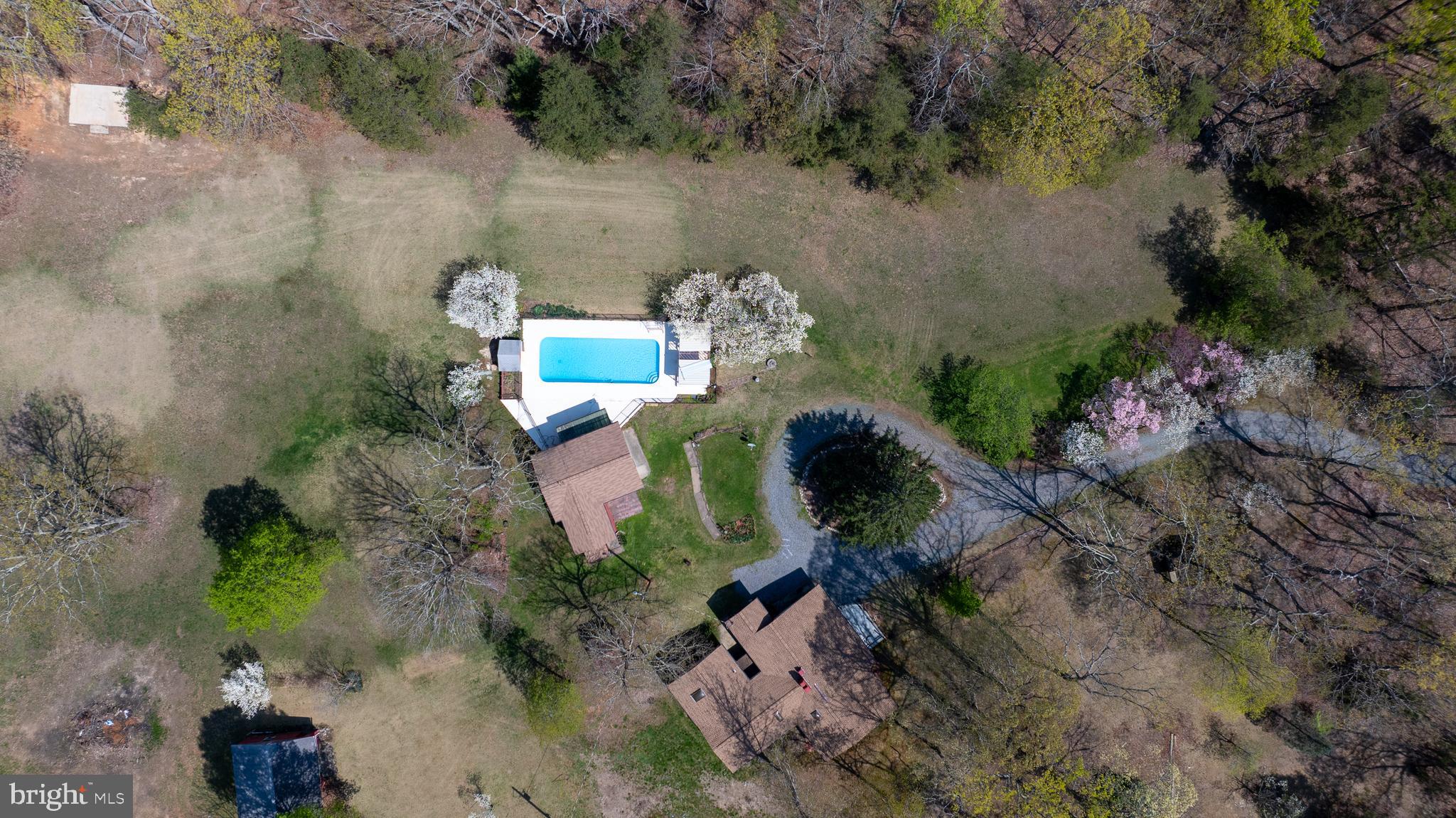 517 Doctors Road Louisa, VA 23093 - Photo 68 of 83 an aerial view of a house with a yard
