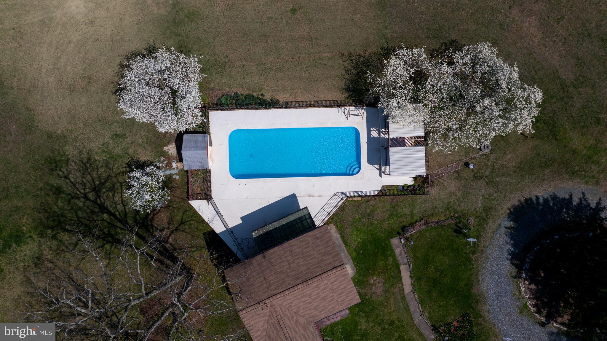 517 Doctors Road Louisa, VA 23093 - Photo 70 of 83 an aerial view of a house with a yard
