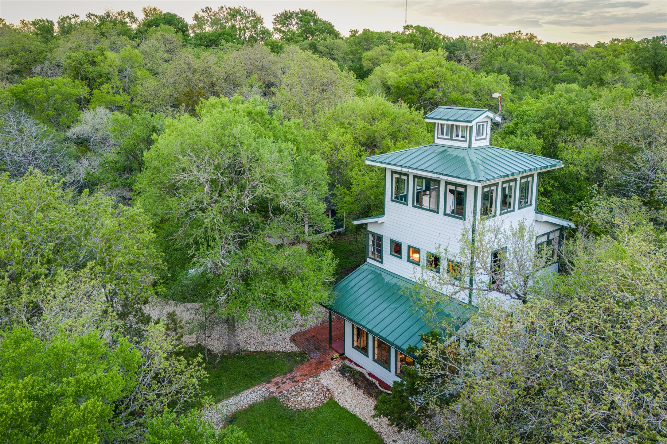 112 Boulder Lane Manor, TX 78653 - Photo 37 of 39 an aerial view of a house with a big yard