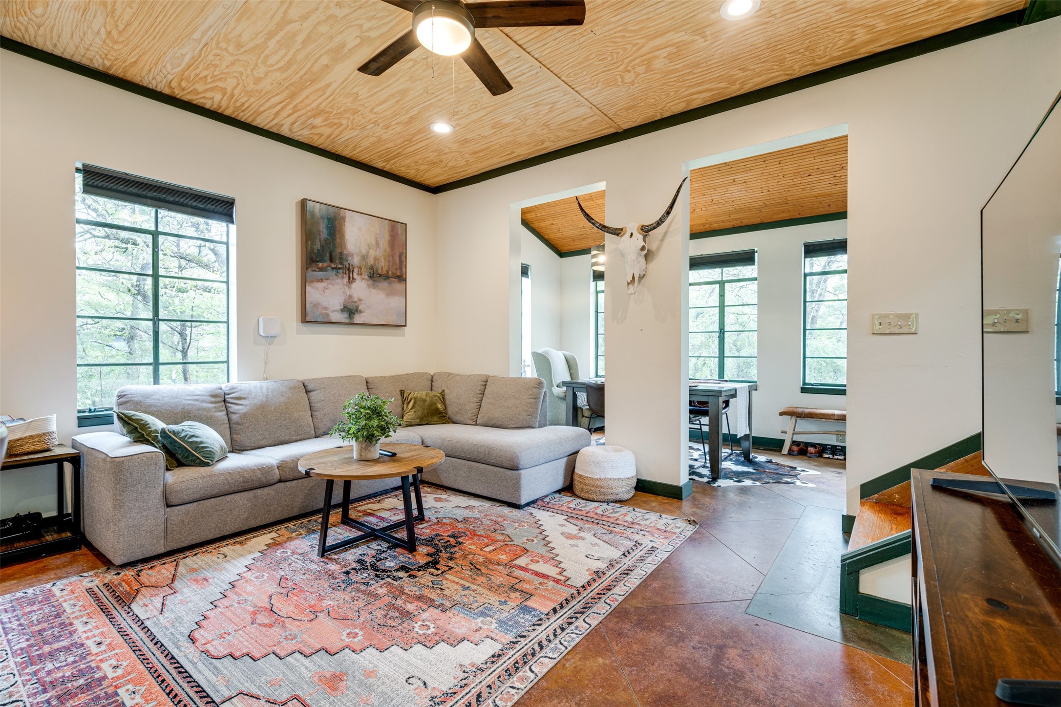 112 Boulder Lane Manor, TX 78653 - Photo 5 of 39 a living room with furniture and wooden floor