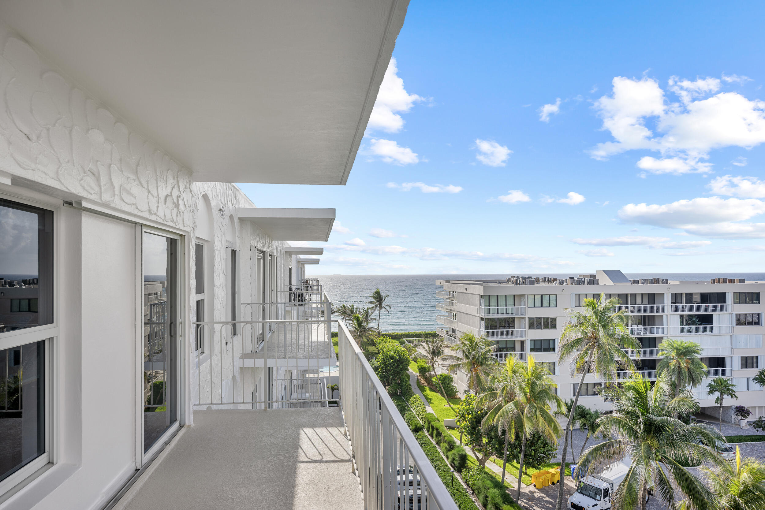 3230 South Ocean Boulevard, Unit A602 Palm Beach, FL 33480 - Photo 23 of 87 a view of balcony with potted plants