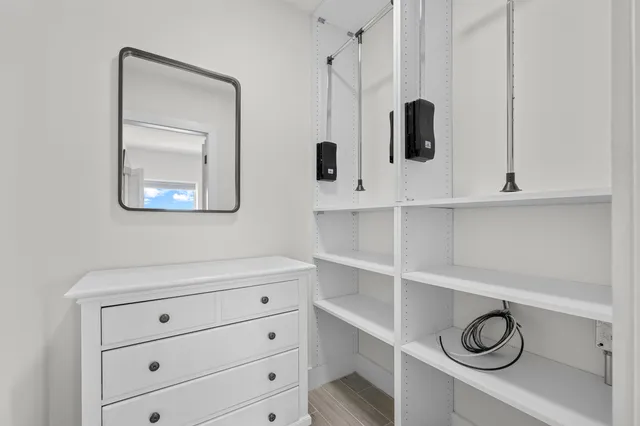 a view of a lake with outside space