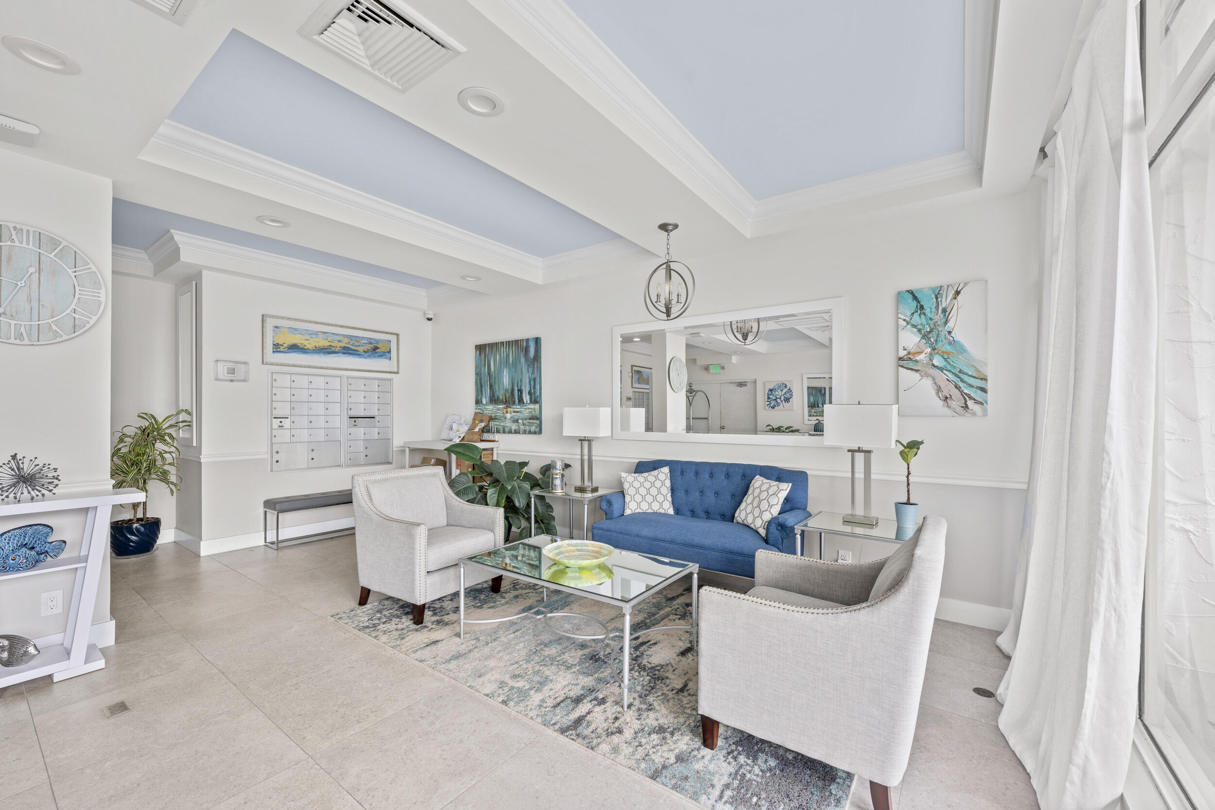 3230 South Ocean Boulevard, Unit A602 Palm Beach, FL 33480 - Photo 50 of 87 a living room with furniture and wooden floor