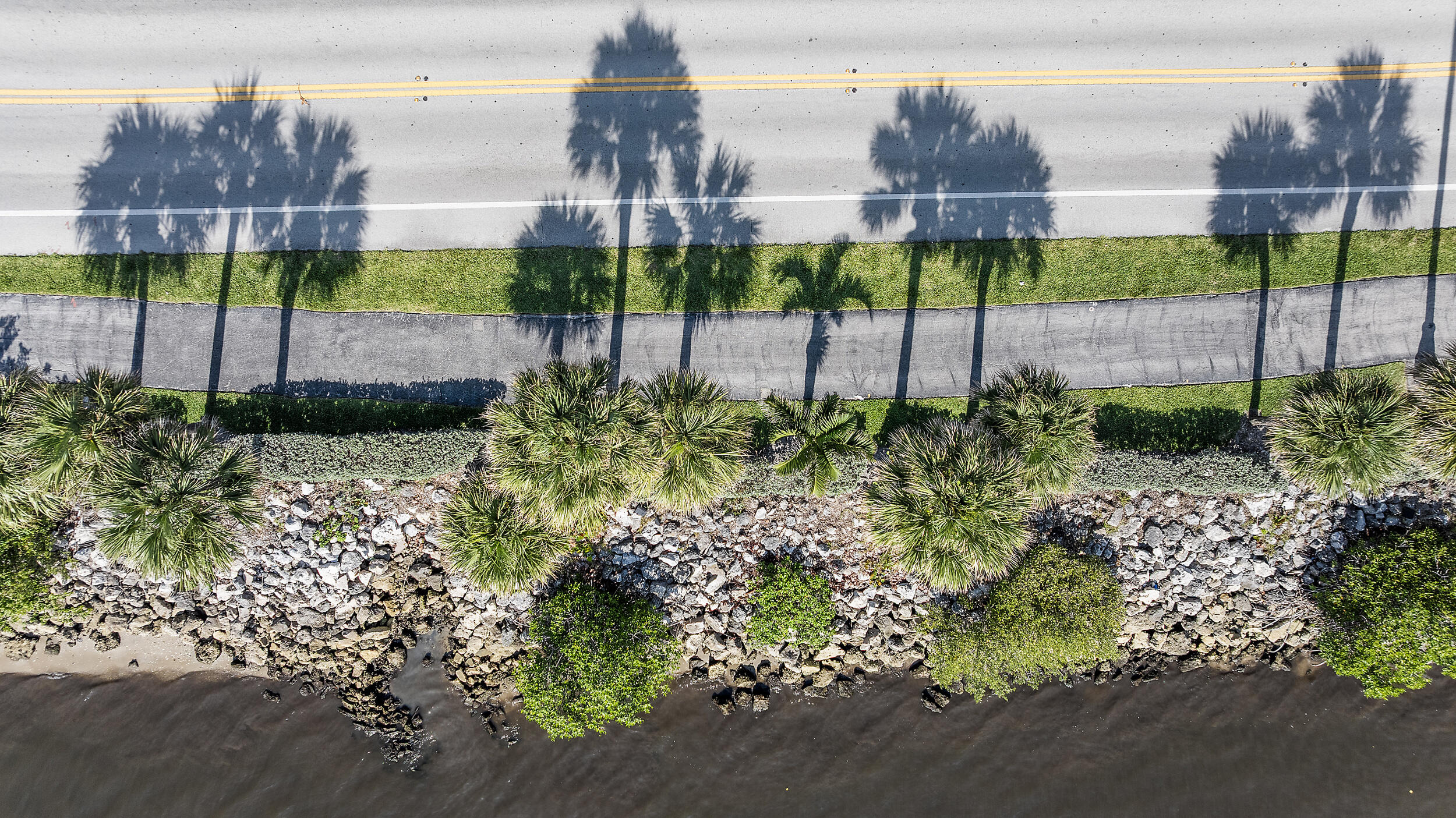 3230 South Ocean Boulevard, Unit A602 Palm Beach, FL 33480 - Photo 69 of 87 a view of a garden with a building in the background