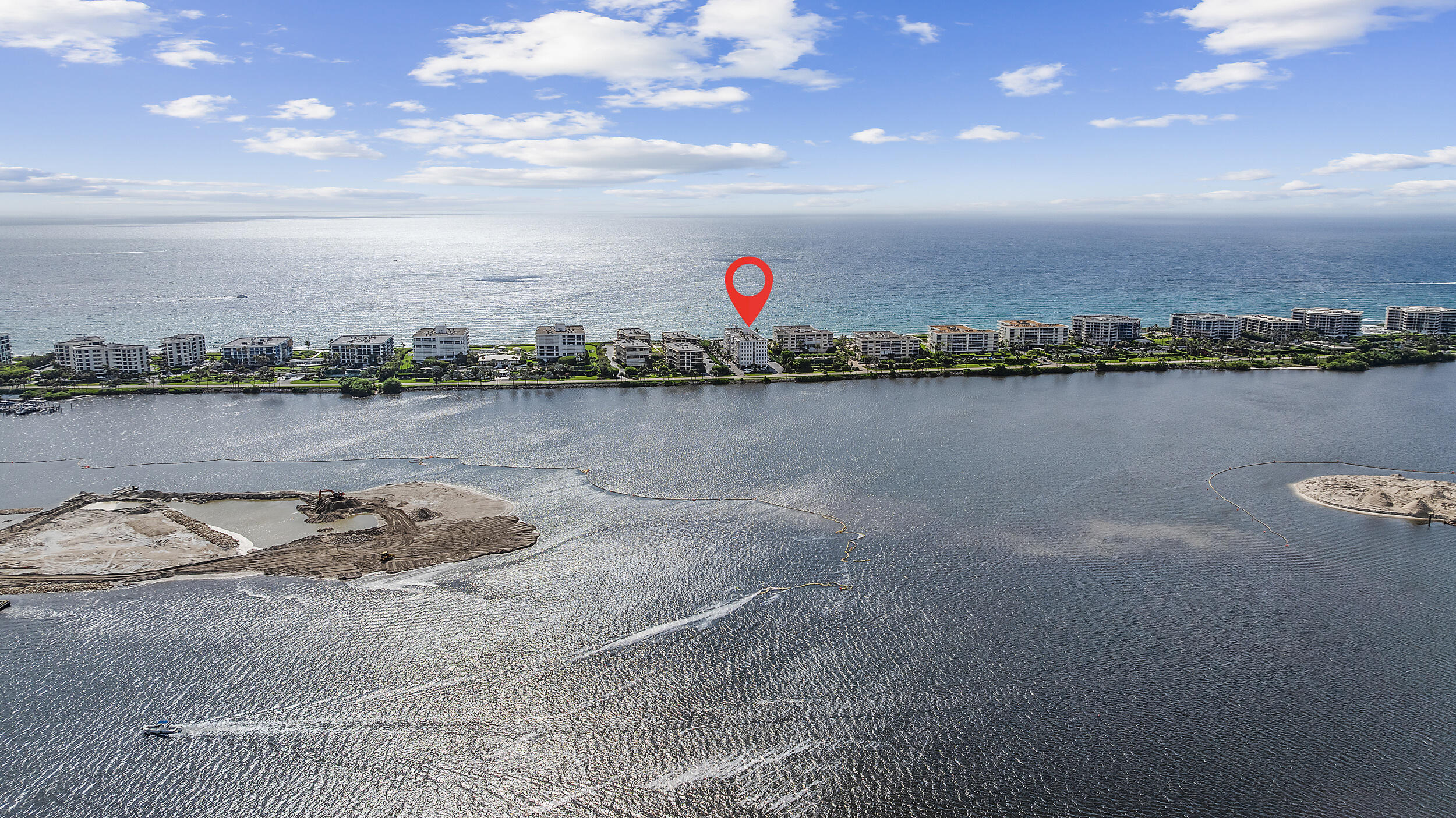 3230 South Ocean Boulevard, Unit A602 Palm Beach, FL 33480 - Photo 72 of 87 a view of a lake with outside space