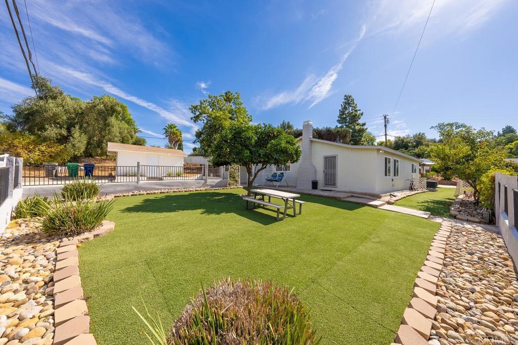 1661 Grove Road El Cajon, CA 92020 - Photo 33 of 44 a swimming pool with outdoor seating and yard