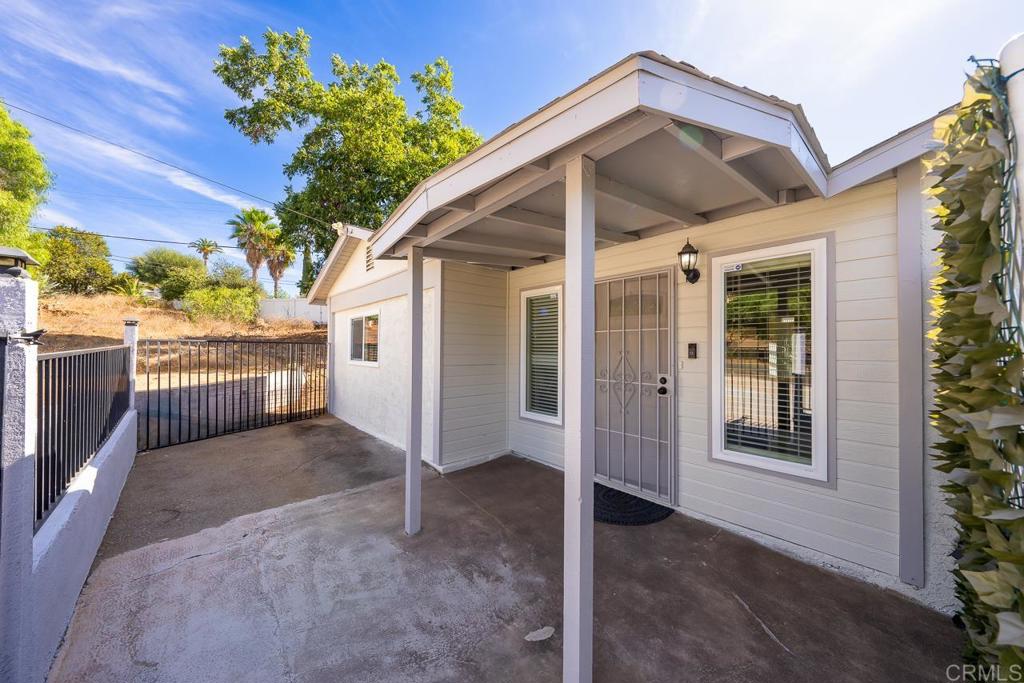 1661 Grove Road El Cajon, CA 92020 - Photo 34 of 44 a view of a house with a outdoor space