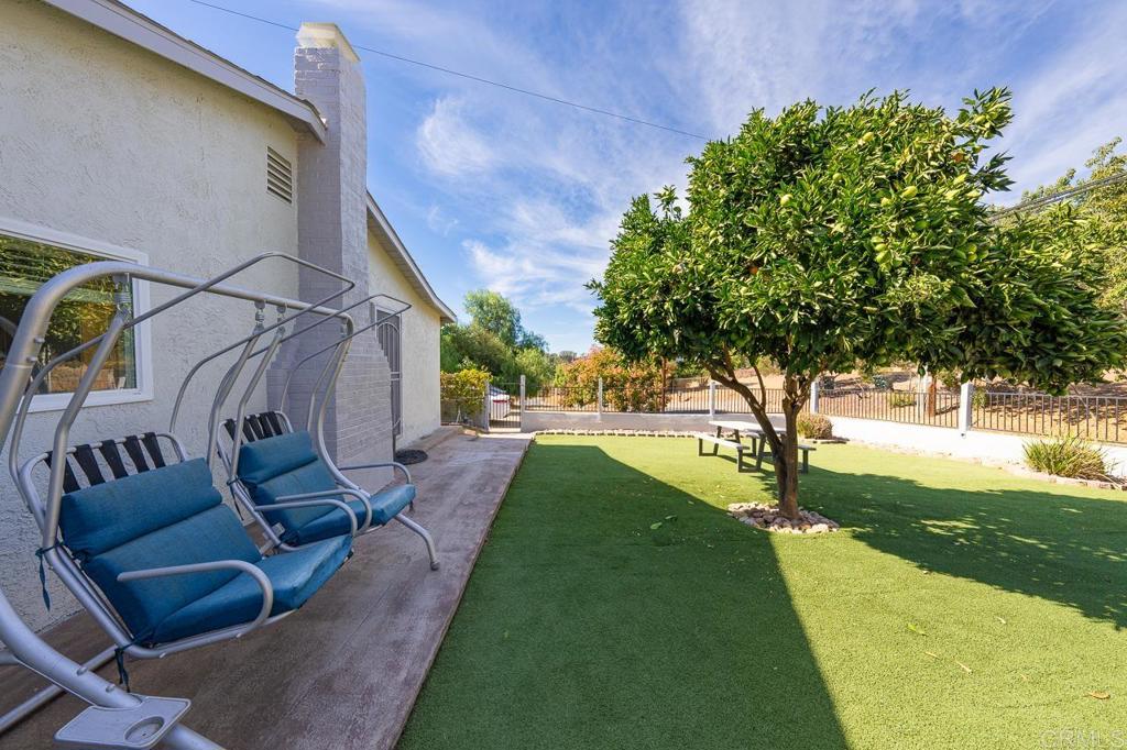 1661 Grove Road El Cajon, CA 92020 - Photo 35 of 44 a view of a garden with patio
