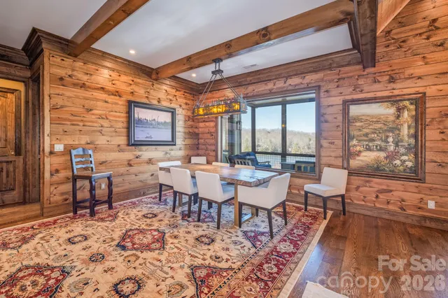 a bedroom with a bed and a fireplace