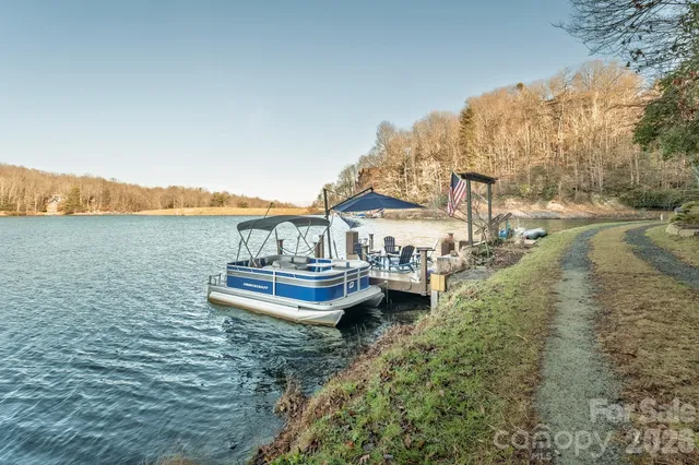 a view of a yard with large trees