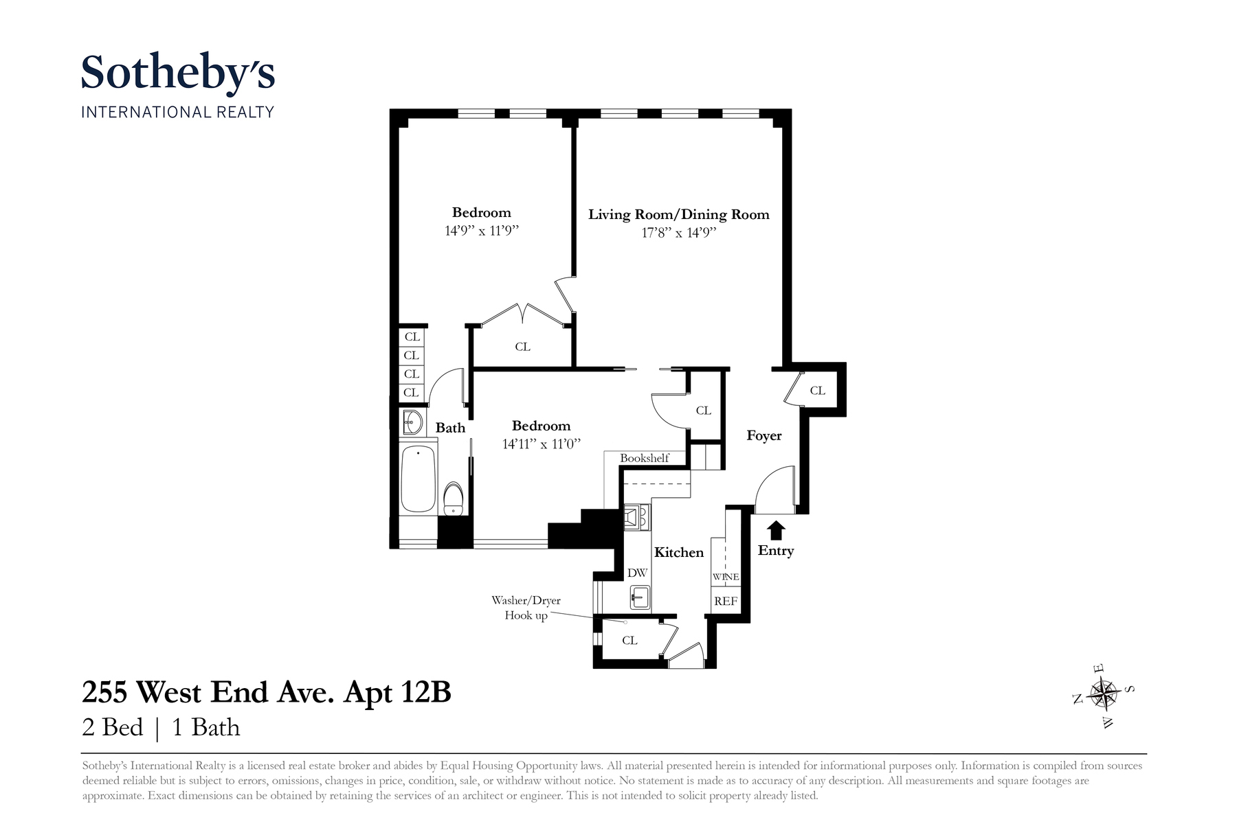 255 West End Avenue, Unit 12B Manhattan, NY 10023 - Photo 15 of 15