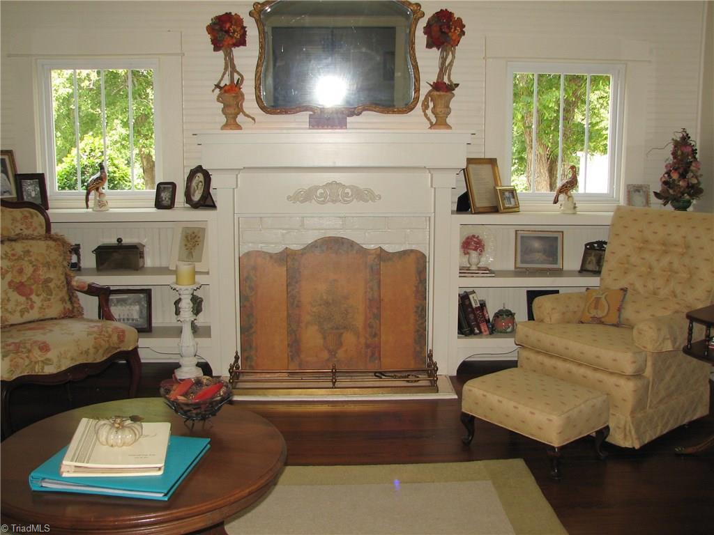 1186 Denton Road Denton, NC 27239 - Photo 8 of 30 Living room with gas log FP