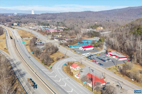 a view of car parked in front of house