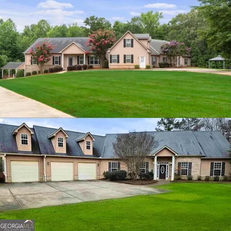 an empty room with closet area