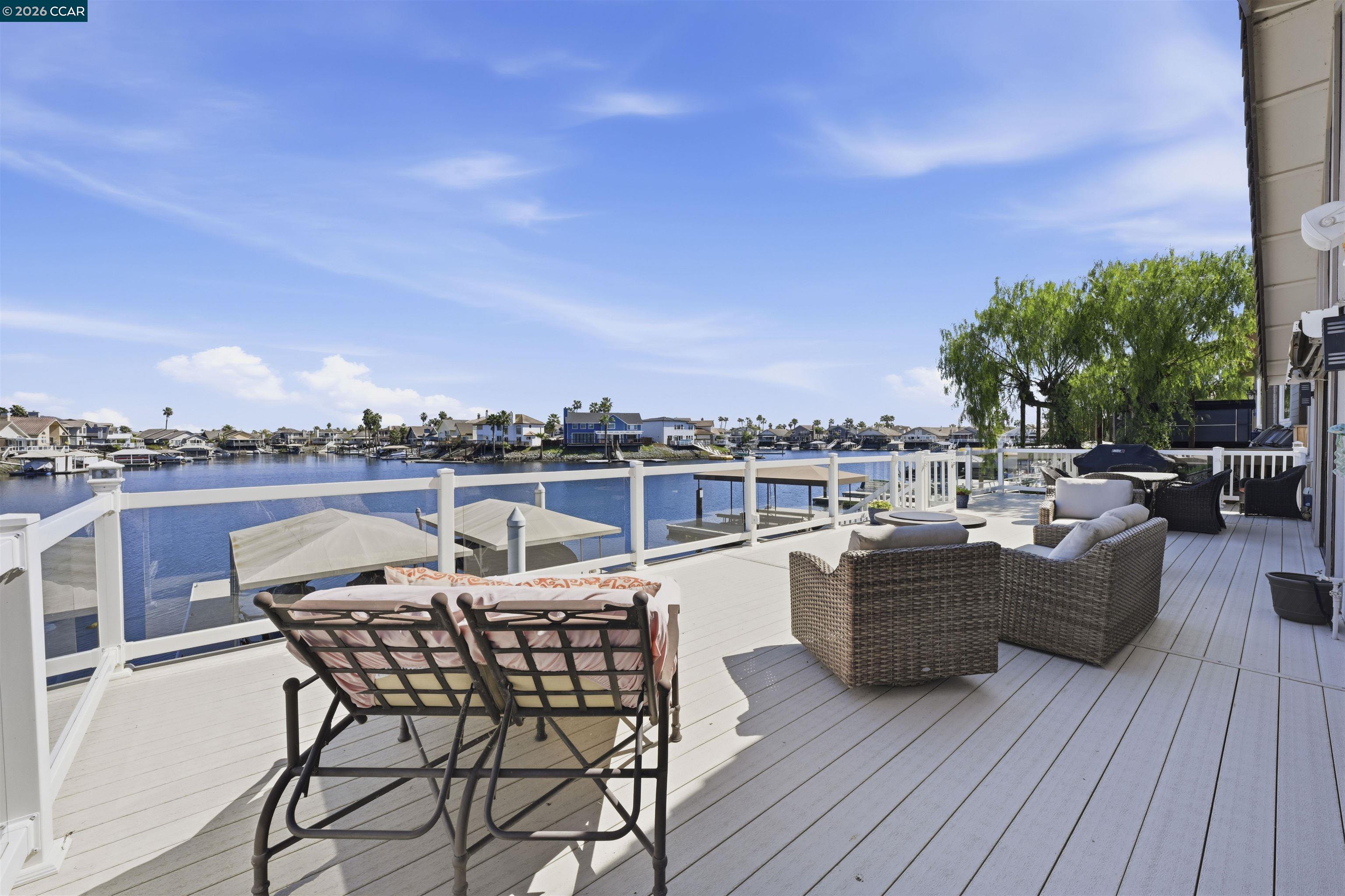 2027 Windward Point Discovery Bay, CA 94505 - Photo 38 of 53 a view of a terrace with furniture and stove