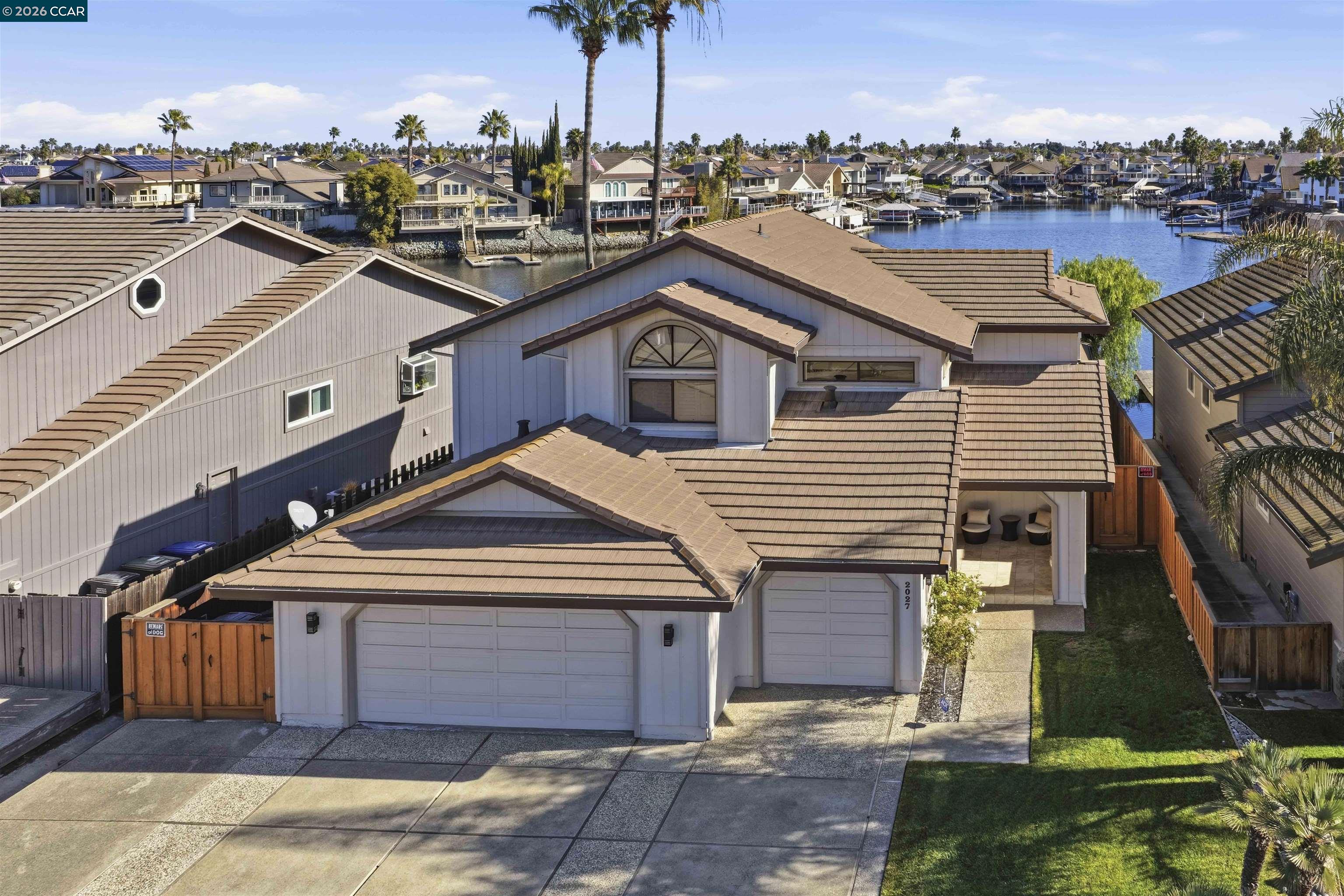 2027 Windward Point Discovery Bay, CA 94505 - Photo 49 of 53 a view of a house with a terrace