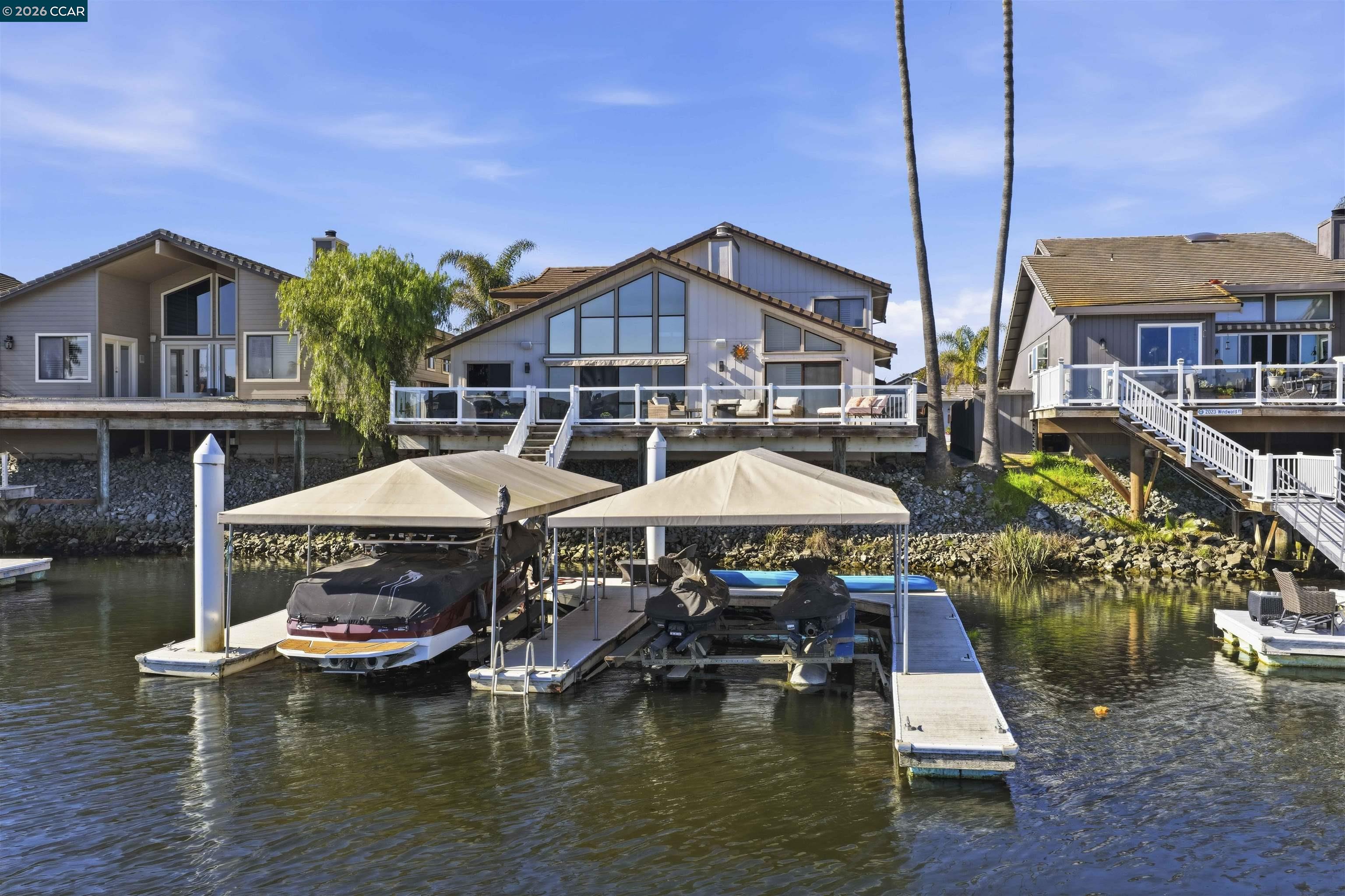 2027 Windward Point Discovery Bay, CA 94505 - Photo 6 of 53 a aerial view of a house with swimming pool table and chairs