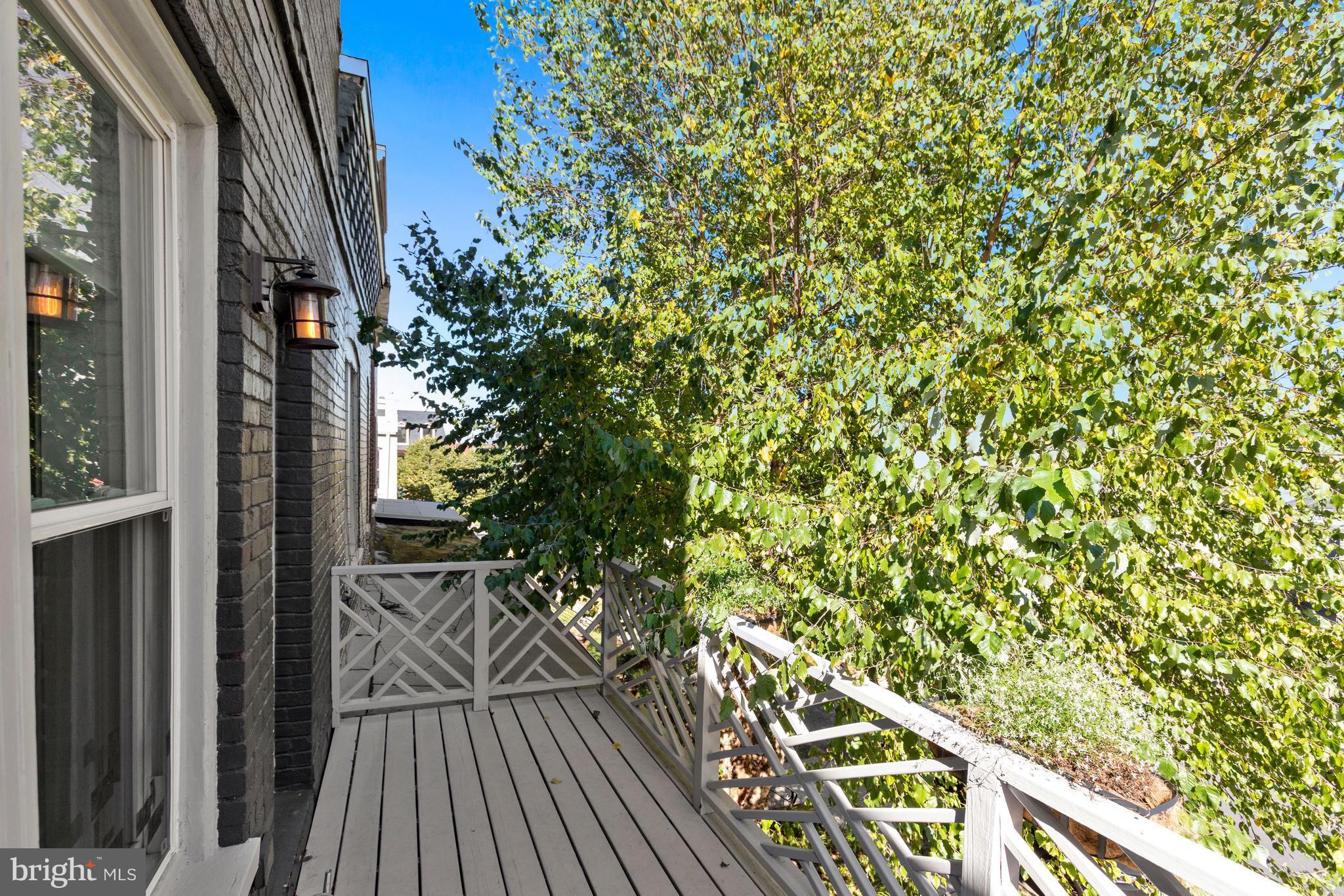 1215 Oates Street Northeast Washington, DC 20002 - Photo 21 of 44 Deck off Primary Bedroom
