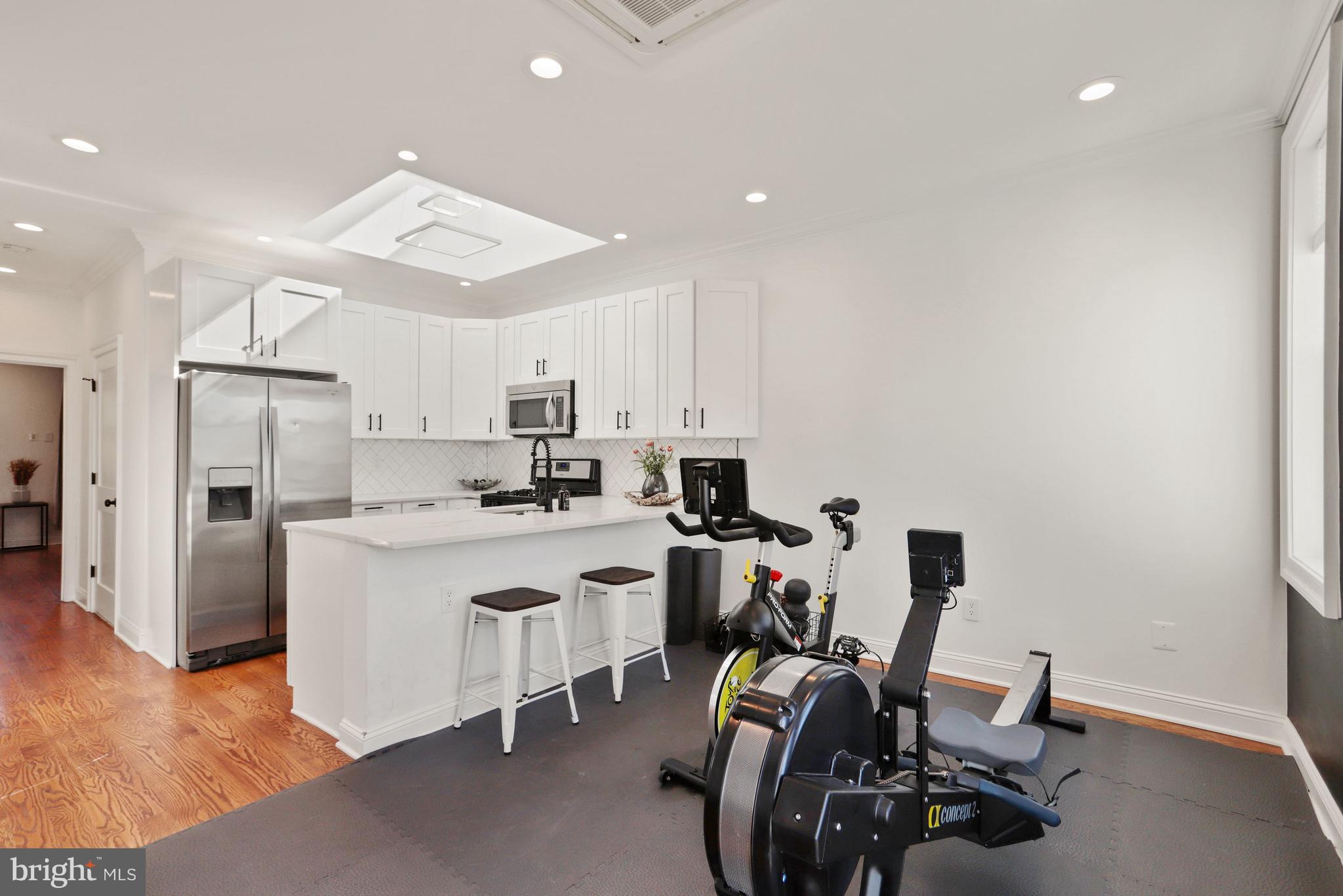 1215 Oates Street Northeast Washington, DC 20002 - Photo 29 of 44 Upper level 2 (3rd level) Kitchen/Family Room