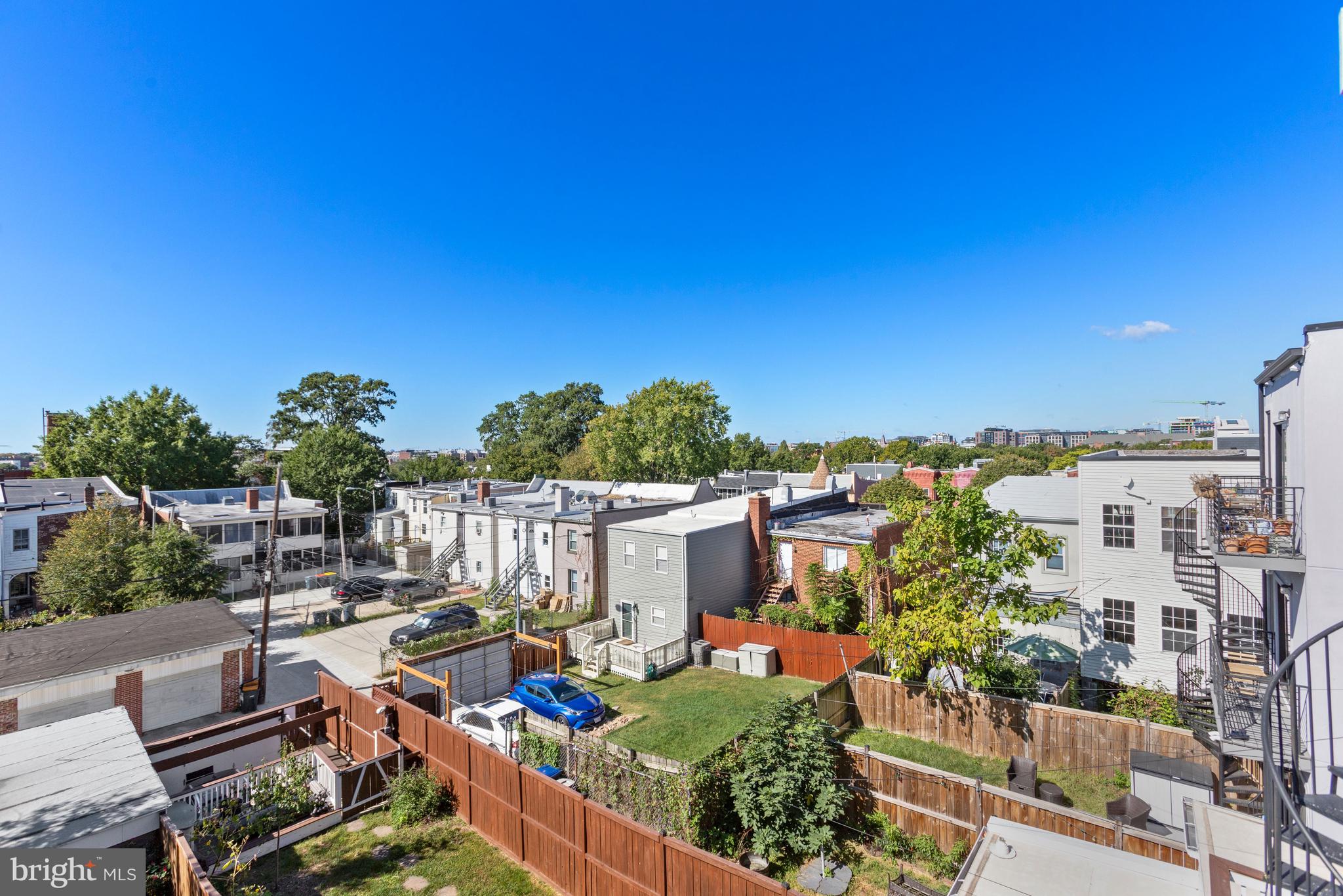 1215 Oates Street Northeast Washington, DC 20002 - Photo 36 of 44 Roof Top Views