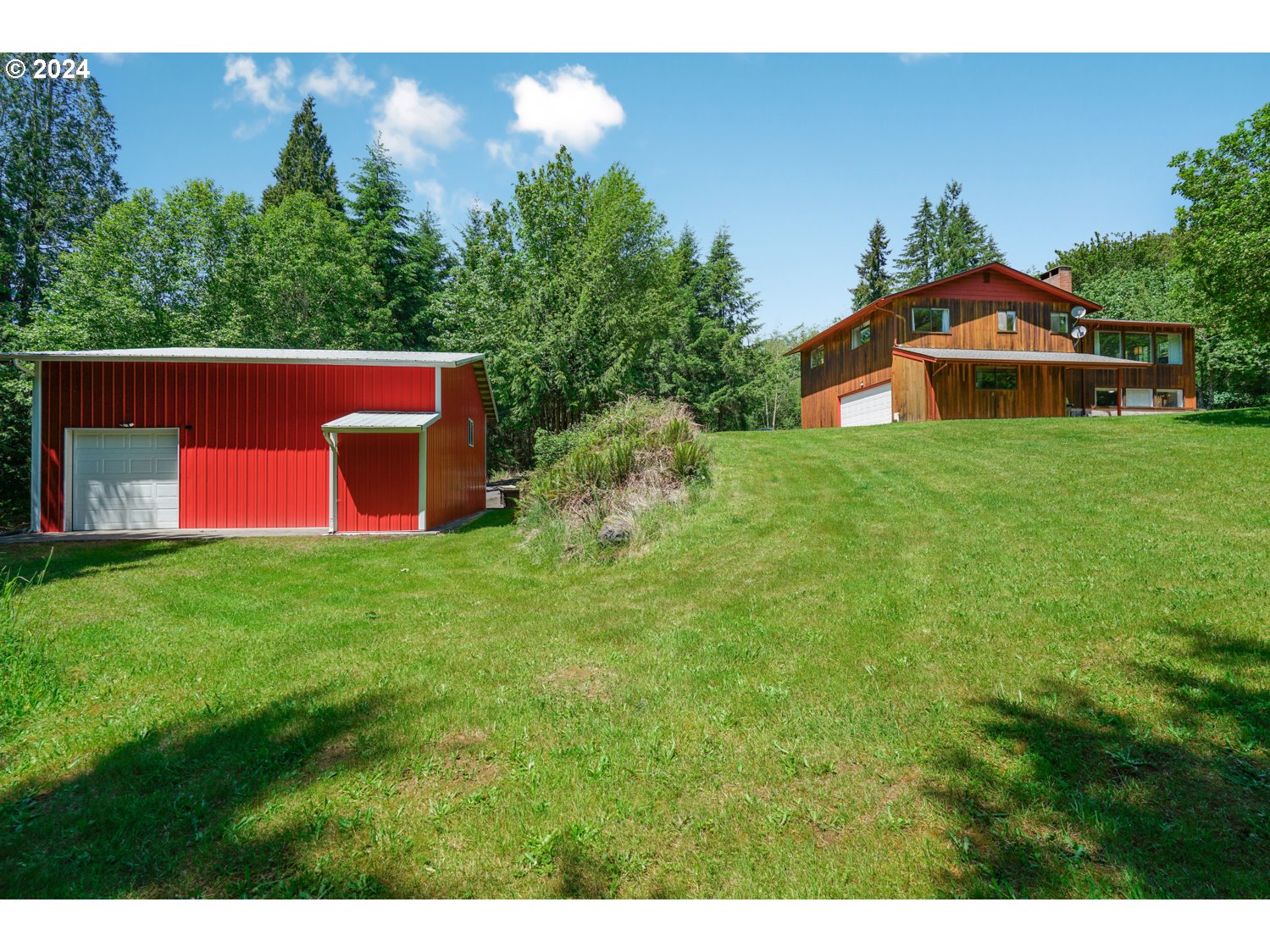 295 McAdams Road East Longview, WA 98632 - Photo 28 of 34 a view of a wooden fence